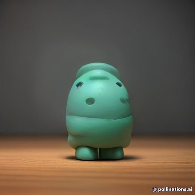 Clay robot figure — made with Velkar AI