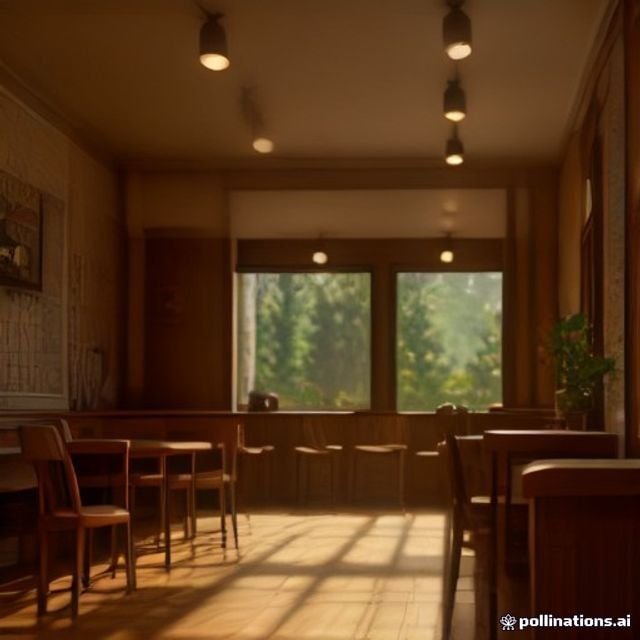 Cozy coffee shop — made with Velkar AI