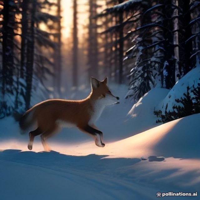 Fox at dawn — made with Velkar AI