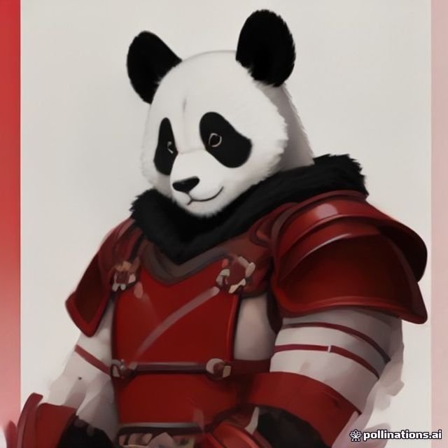 Samurai panda — made with Velkar AI
